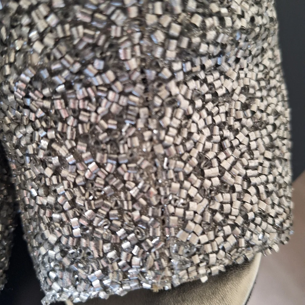 MM6 Maison Margiela Pre-owned Silver Beaded Mules - Picture 3 of 16